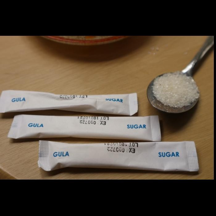 

gula putih stick/ White sugar 6gr cocok hotel,restoran,cafe,dll New