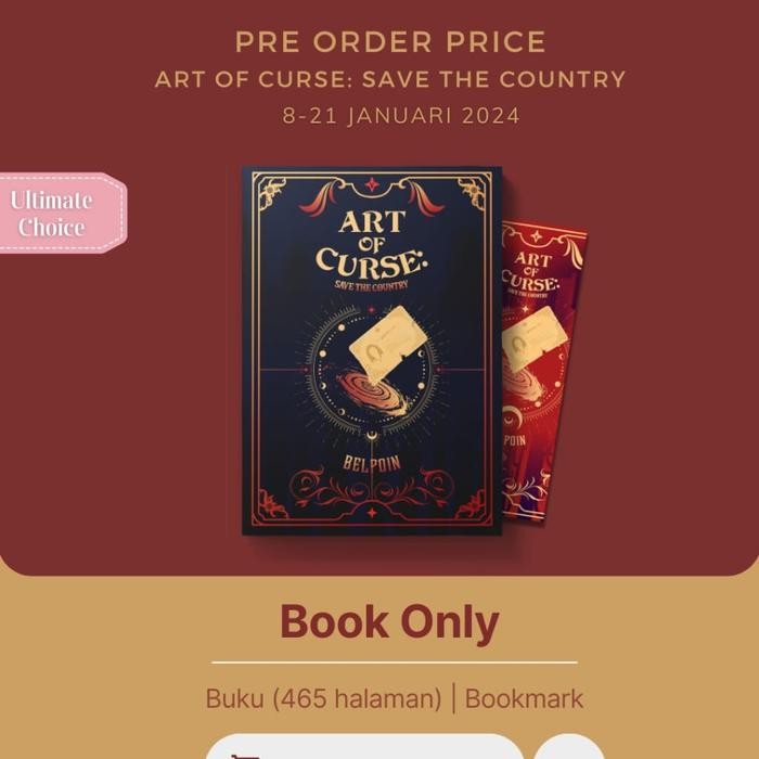 

Terlaris- Novel Art Of Cursed, Save The Country By Belpoin - Fantasi Tentang Kota Yang Diserang