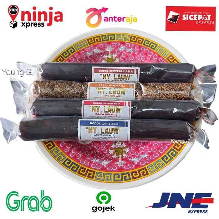 

Dodol Betawi Asli Merk NY. LAUW - Halal New