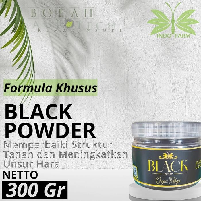 INDOFARM - Black wder Asam Humat Memperbaiki Struktur Tanah