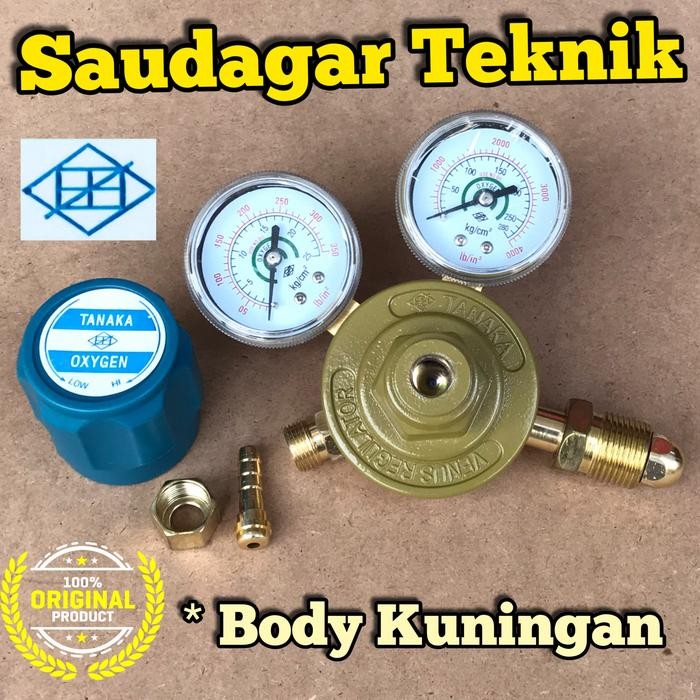 Regulator Oksigen Regulator Tabung Oxigen Tanaka