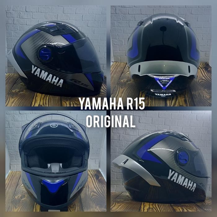 helm full face standar Yamaha R15 original