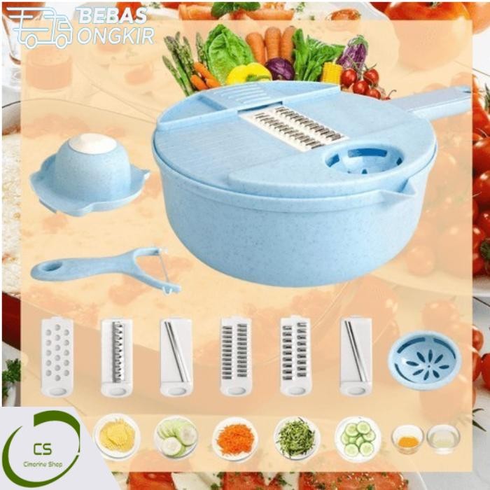 RAISON MULTI SLICER PEMOTONG SERBAGUNA 12 IN 1 CS