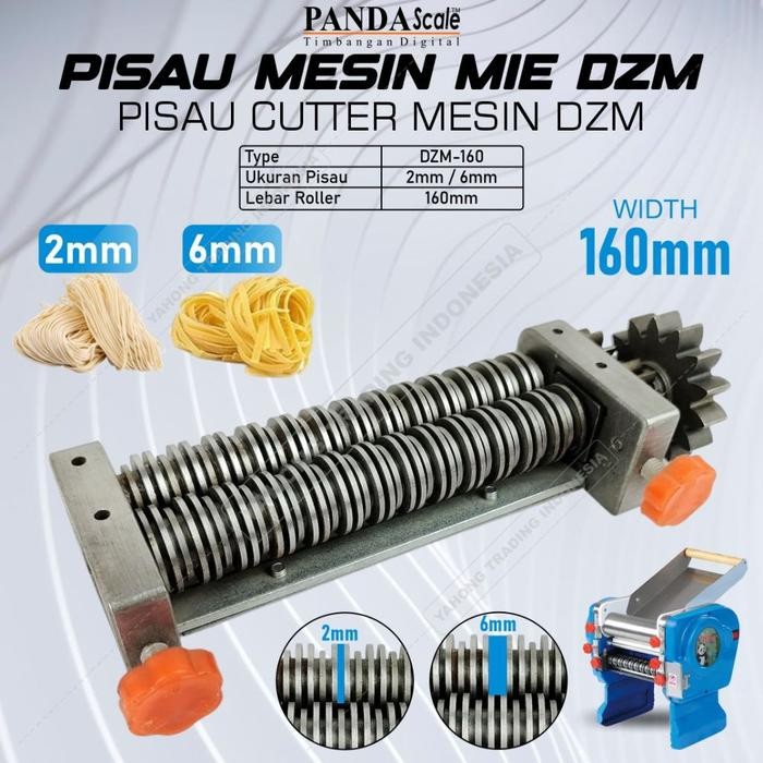 Colgate - Pisau Cutter Mesin Cetak Gilingan Mie Noodle Maker DZM-160 2mm 6mm