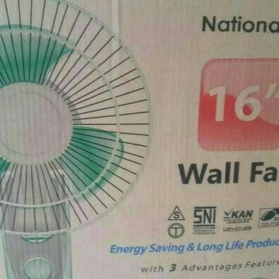 [Expert] KIPAS ANGIN DINDING NATIONAL 16"/WALL FAN NATIONAL 16"