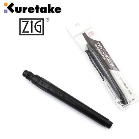 

kuretake zig cartoonist brush pen refill cartridge kode 85