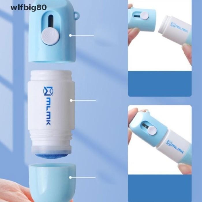 

tip-ex penghilang informasi resi + cutter stamp roll mini 2 in 1 kode 62