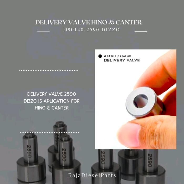 Termurah Dizzo Delivery Valve Hino Valve Canter Valve 2590 Valve 090140-2590