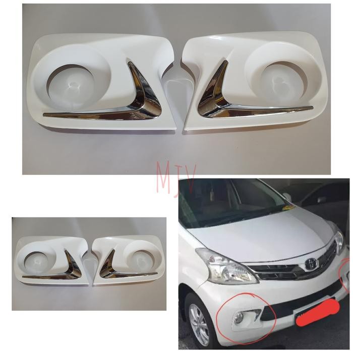 VARIASI FOGLAMP ALL NEW AVANZA XENIA PUTIH 2012 SET KANAN KIRI