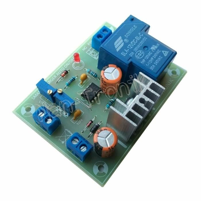 Expert Kit Charger Accu Modul Cas Aki 24V Otomatis ON & OFF