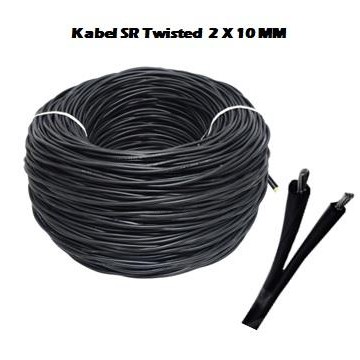 (Expert) Kabel SR Kabel Twist 2 x 10 MM Kabel PLN Kabel Listrik 2X10MM