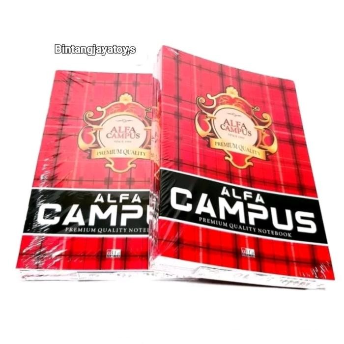 

Agenda Buku Tulis Alfa / Allstar Campus Uk Boxy Maxy Besar (Isi 10 Buku 50 Lembar)