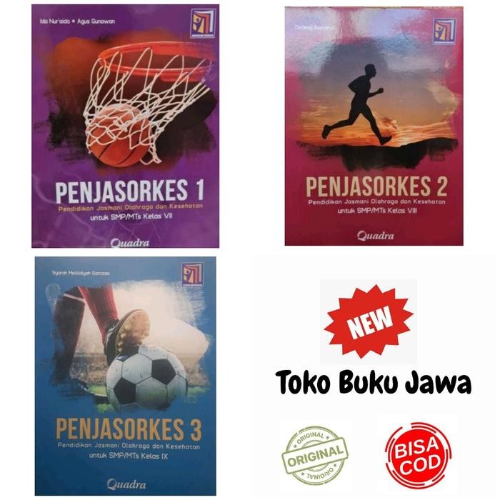 

Ready Buku SMP Penjasorkes Kelas 7 8 9 VII VIII IX Kurikulum Merdeka Quadra