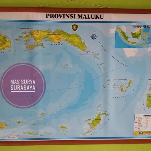 

Ready Peta Bingkai Provinsi Maluku