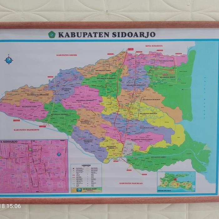 

Ready Peta Bingkai Kabupaten Sidoarjo Kecil