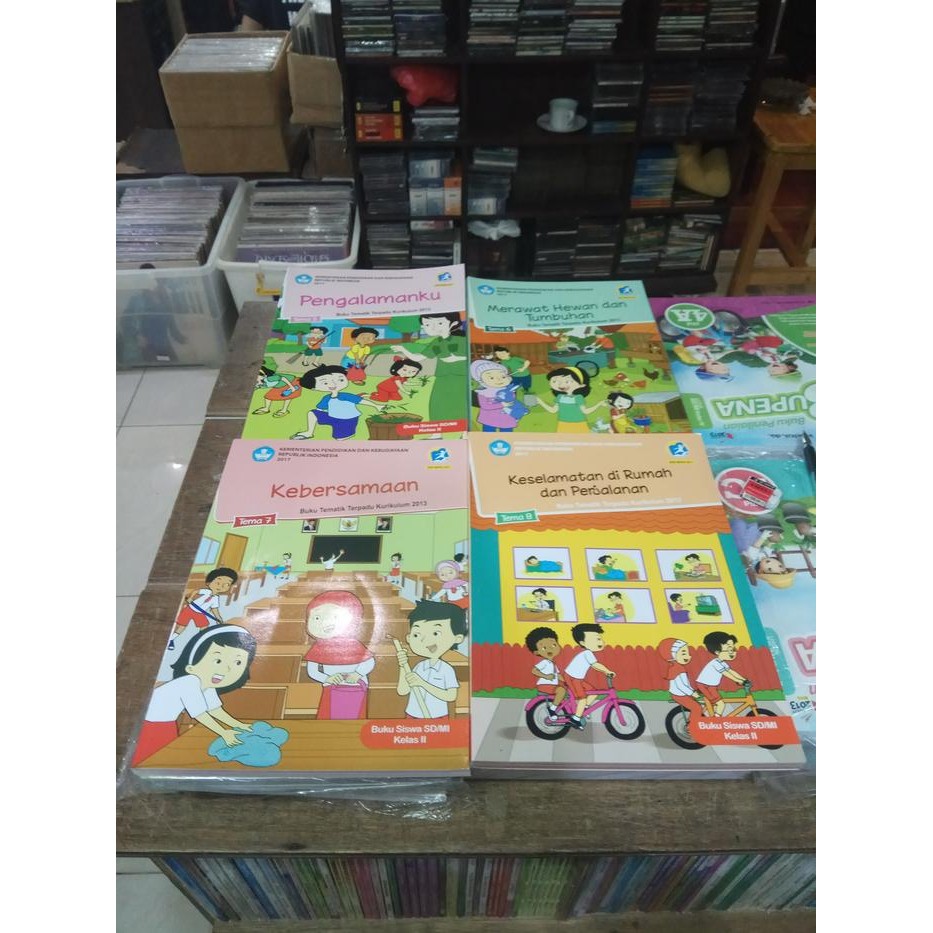 

Ready Buku SD tematik kelas 2 tema 5,6,7,8 diknas revisi 2017