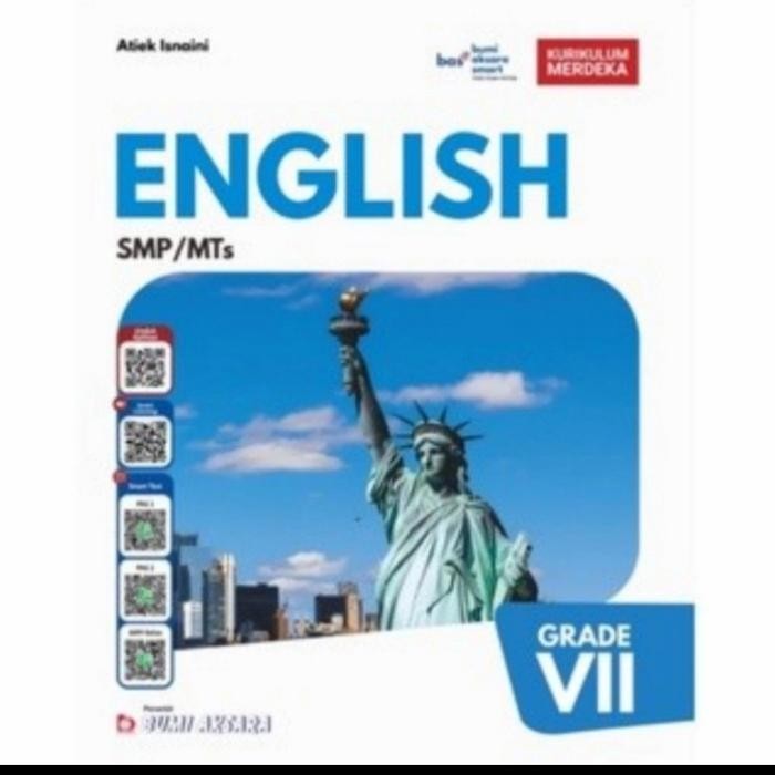 

Ready BUKU ENGLISH UNTUK SMP/MTS KLS VII KURIKULUM MERDEKA