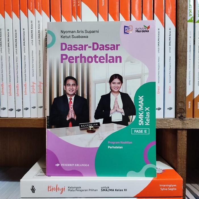 

Ready Dasar dasar Perhotelan Kelas 10 SMK Kurikulum Merdeka Erlanggga