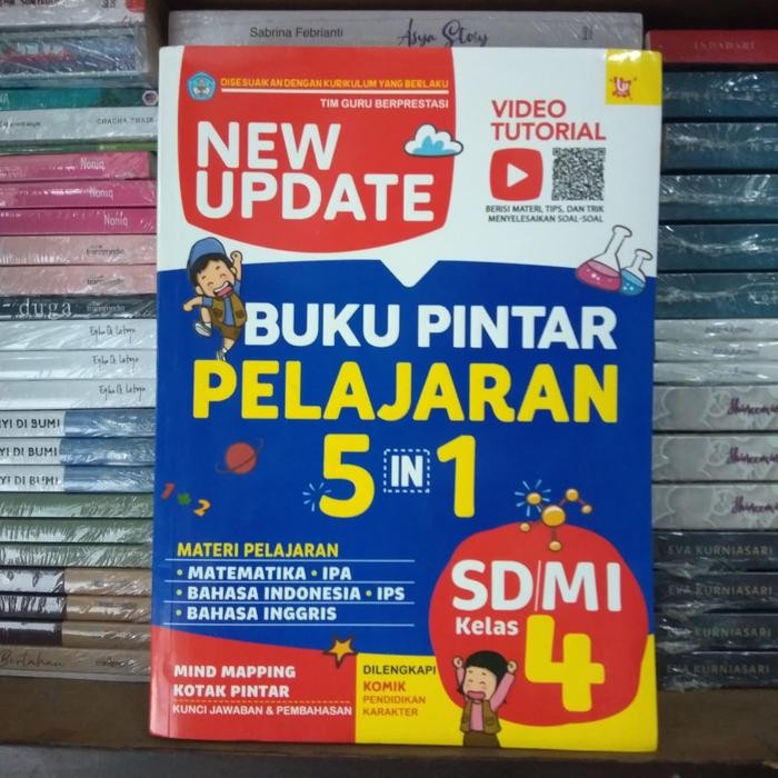 

Ready BUKU NEW UPDATE BUKU PINTAR PELAJARAN 5 IN1SD/MI KELAS 4