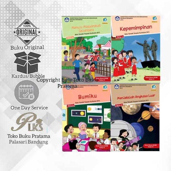 

Ready Buku Tematik SD Kelas 6 Tema 6,7,8,9