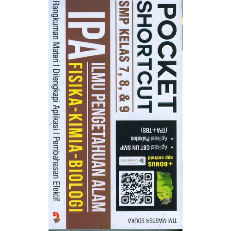 

Ready BUKU SAKU: POCKET SHORTCUT M-IPA SMP KELAS 7 8 9