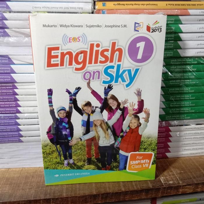 

Ready Buku Original English On SKY SMP Kelas 7 K13 Revisi Print dig Erlangga
