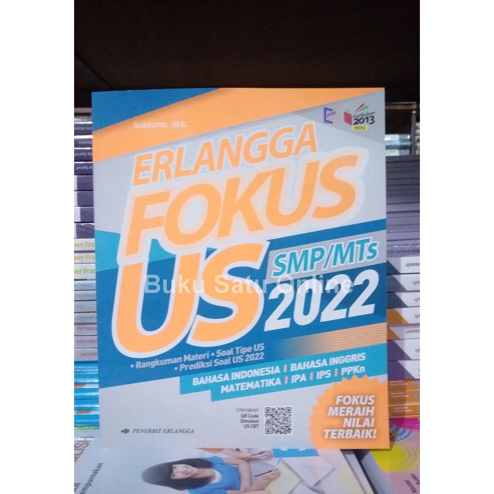 

Ready Erlangga FOKUS US SMP/MTs 2022 #ERL