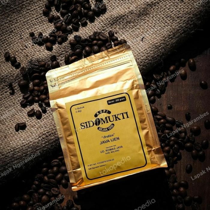 (Allthebest) Kopi Sidomukti Java Ijen Kopi Arabica Sido Mukti