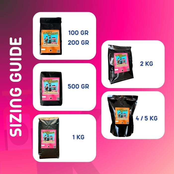 

BIJI KOPI ARABIKA HALU MEKARWANGI HONEY 1KG