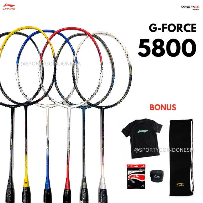 FREE PEMASANGAN Raket Bton Lining GForce Superlite 5800 S Original