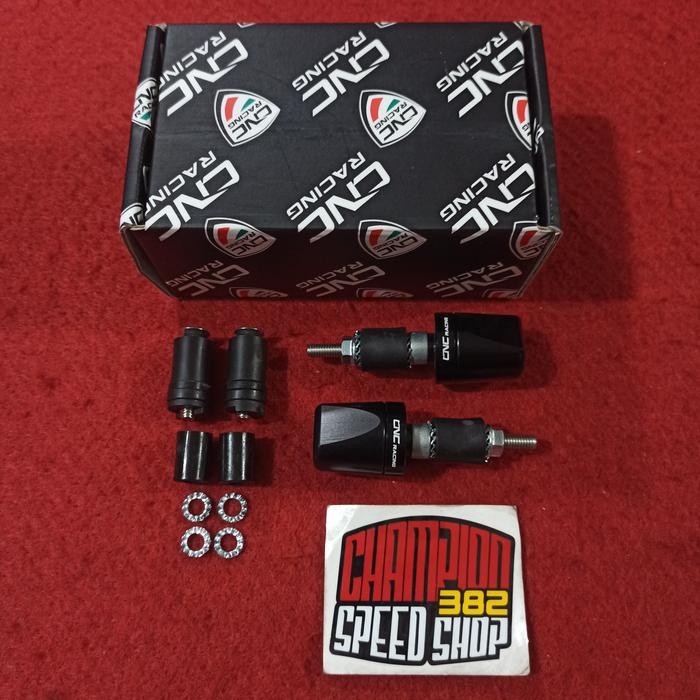 

Terlaris Bar End Jalu Bandul Stang Cnc Racing Original Italy Universal Black