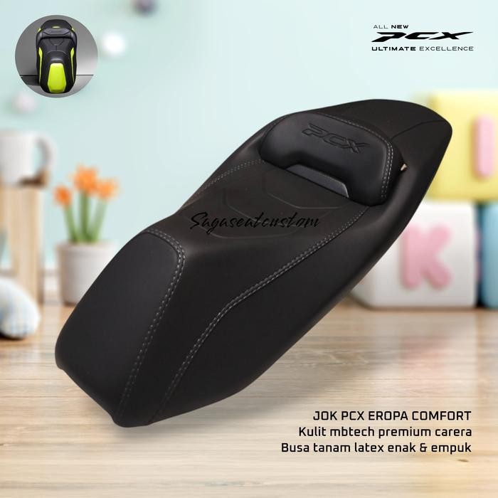 Terlaris Jok Pcx Eropa Comfort Bahan Mbtech Carera Plus Latex