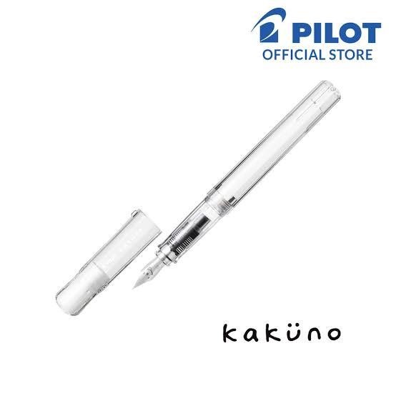 

Pilot Kakuno Fountain Pen Smile Clear Barrel FKA-1SR