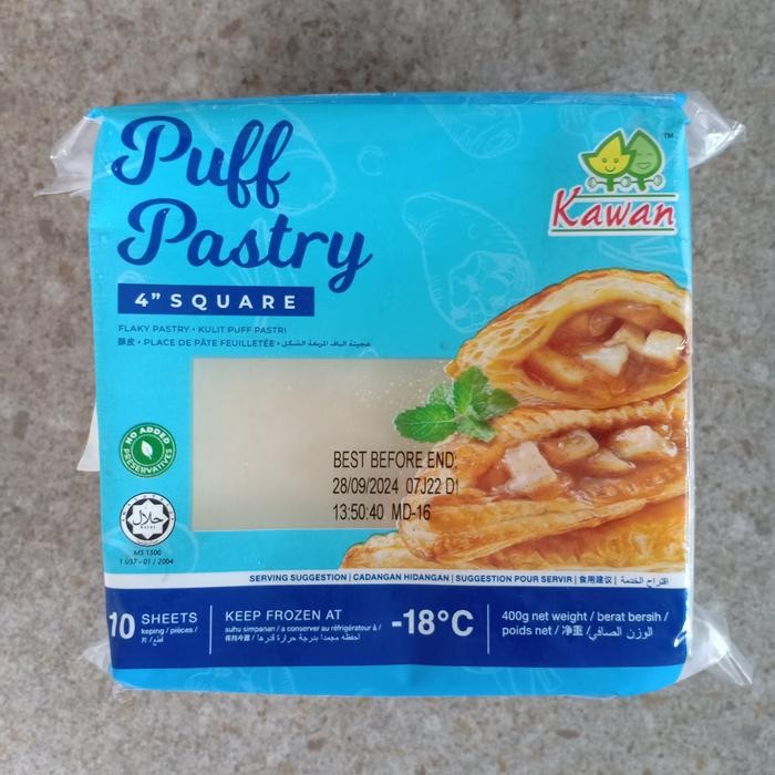 

FREShBgt- Puff Pastry Square 400 gram