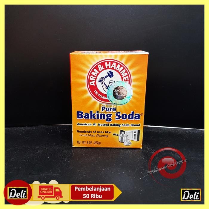 

FREShBgt- Bubuk Baking Soda Pure Arm & Hammer Scratchless Cleaning 227gr