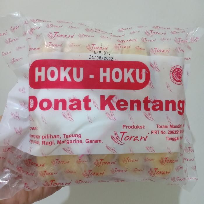 

FREShBgt- Donat Kentang Hoku Hoku isi 10 pc