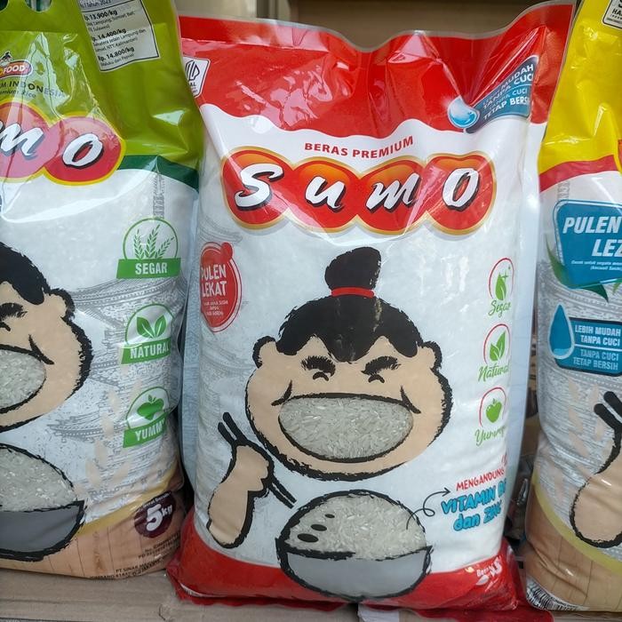 

FREShBgt- Beras Putih Sumo Premium Pulen / Rice