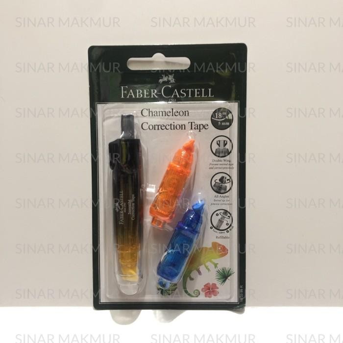 

Correction Tape/Tipex Kertas Chameleon + Refill FABER CASTELL (SET)