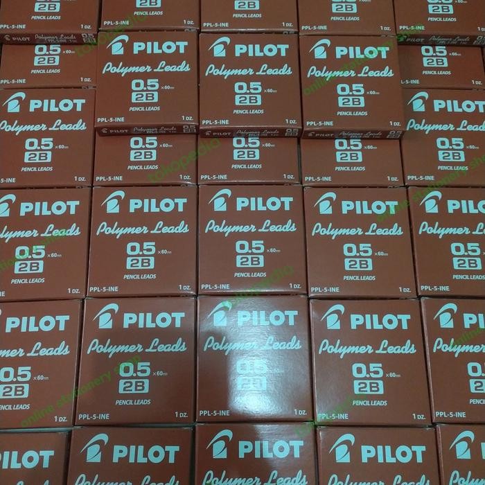 

Refill Isi Pensil Mekanik Pilot 2B 05mm Isi 12 Tube
