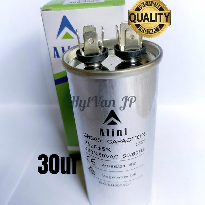 Kapasitor Kapasitor Ac 30 Uf Panasonic Sharp Daikin Samsung Dll