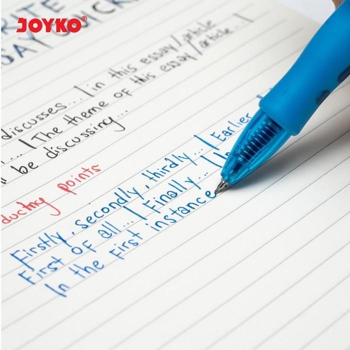 

JOYKO Pulpen Gel 1 Pack GP-265NT Q3 Gel 0.5mm Isi 12 Pcs