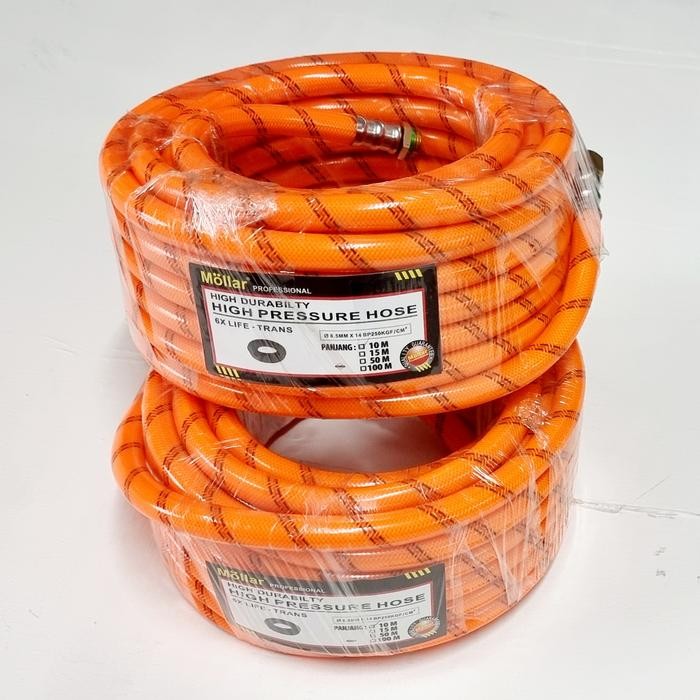 Selang Sanchin Dan Angin Compressor 10M 6Ply High Pressure 250Bar
