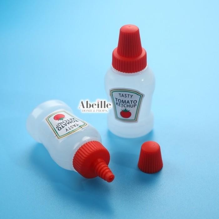 MINI SAUCE BOTTLE BOTOL SAUCE MINI PROPERTI FOTO