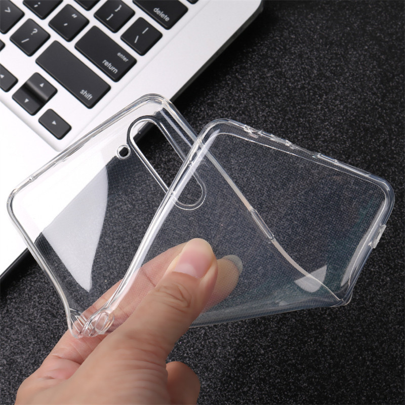 Clear Case For Oppo Reno 3A Cph2013 Transparent Ultra Thin Silicone Back Cover Soft Phone Case For