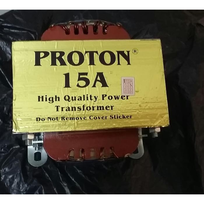 Trafo 15A Proton 15 Amper CT 47V Full Tembaga