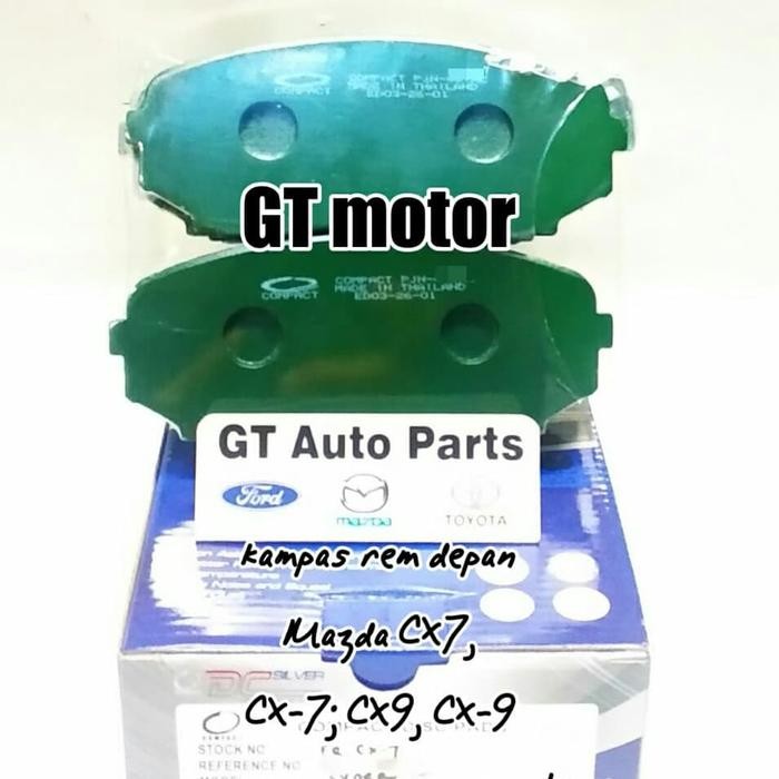 kampas rem depan mazda cx7 cx-7 / cx9 cx-9