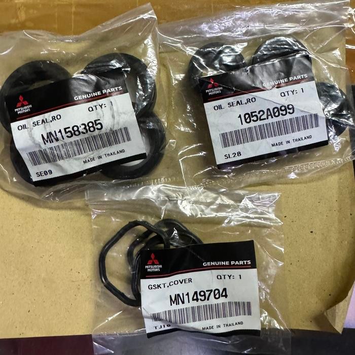 Seal Injector+Seal Pipa Injector+Oring Cover Asli Triton&Pajero Sport