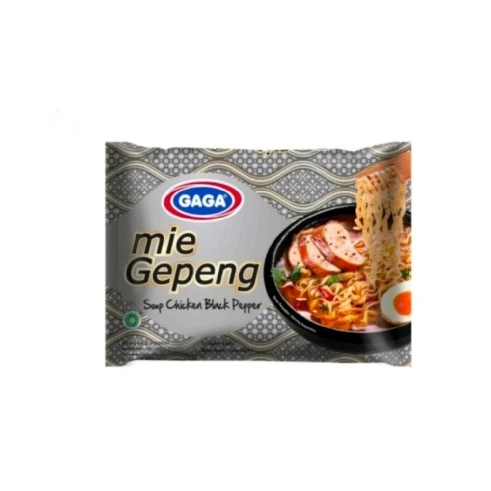 

Gaga Mie Instan Gepeng Kuah Lada Hitam 57 gram