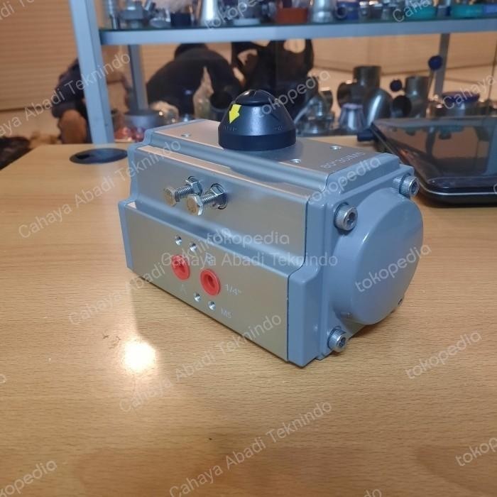 Murah Actuator Pneumatic Double Acting / Pneumatic Actuator Untuk Ball Valve