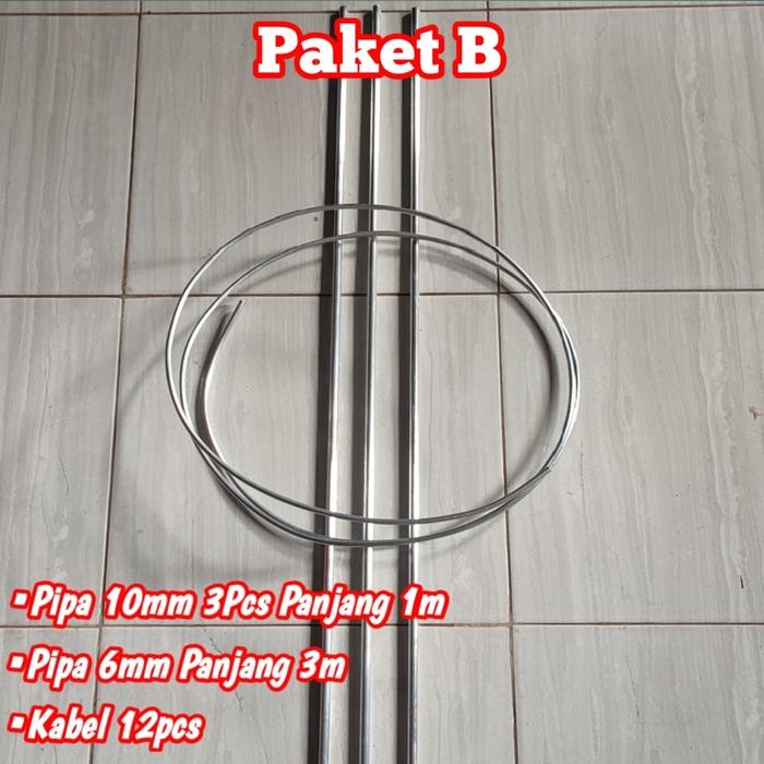 Tiang Rambatan Tabulampot Anggur - Anjir Anggur Atau Tanaman Rambat